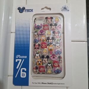 Disney Multicolor Emoji Character Hard Case for iPhone 7/6/6S